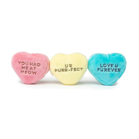 FuzzYard Candy Hearts Cat Toy Poudre Pet & Feed Supply 2